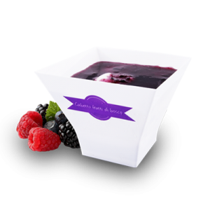 Monoporzione Confezionati Cubetto Frutti di Bosco Prodotti Sweet Kiss
